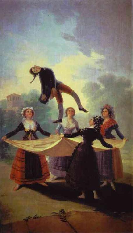 Francisco Jose de Goya The Straw Manikin Germany oil painting art